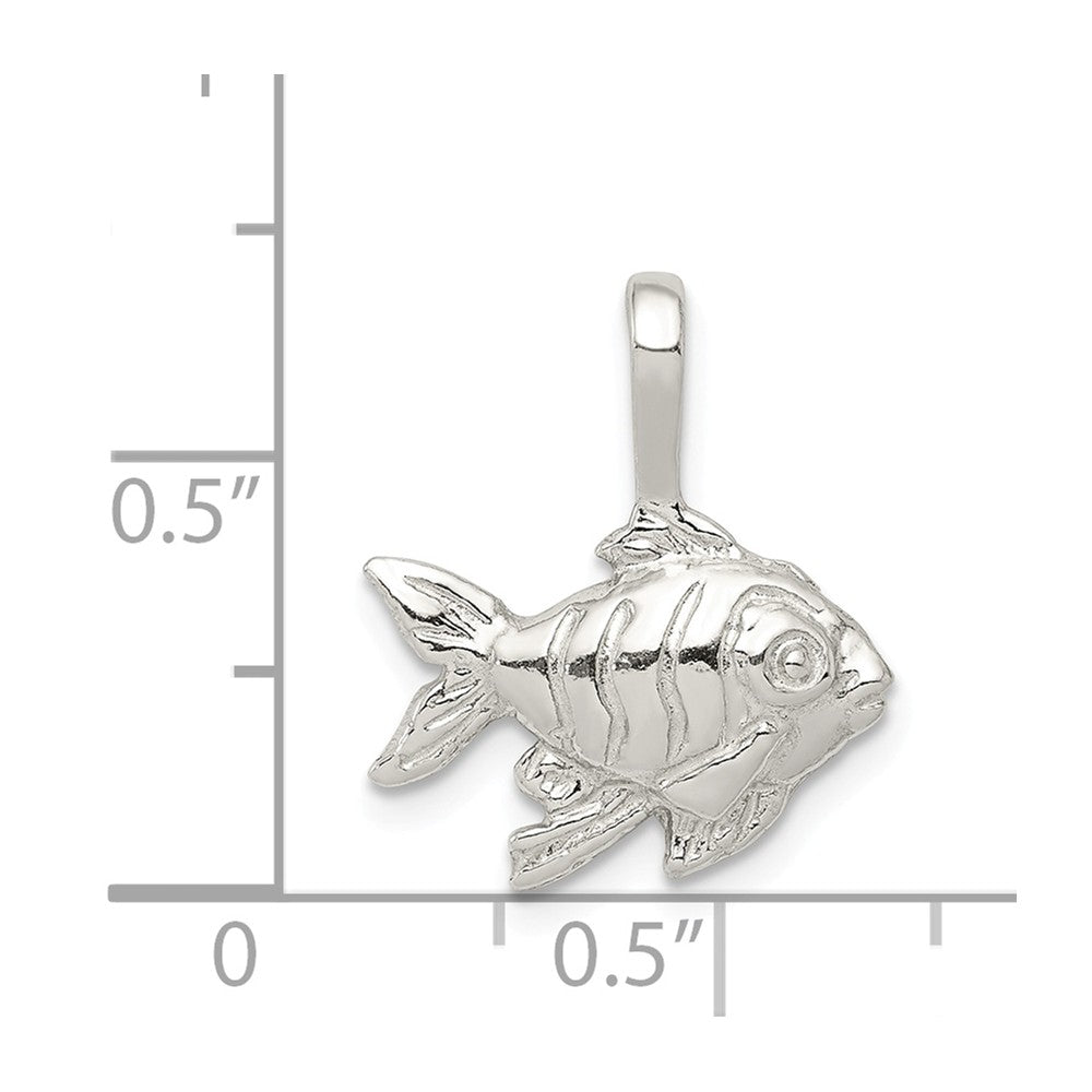 Million Charms 925 Sterling Silver Fish Charm