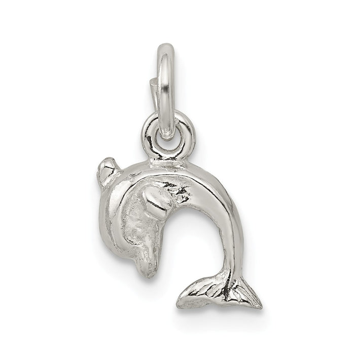 Million Charms 925 Sterling Silver Dolphin Charm