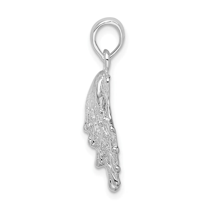 Million Charms 925 Sterling Silver Nautical Sea Life  Charm Pendant, Lion's Paw Shell