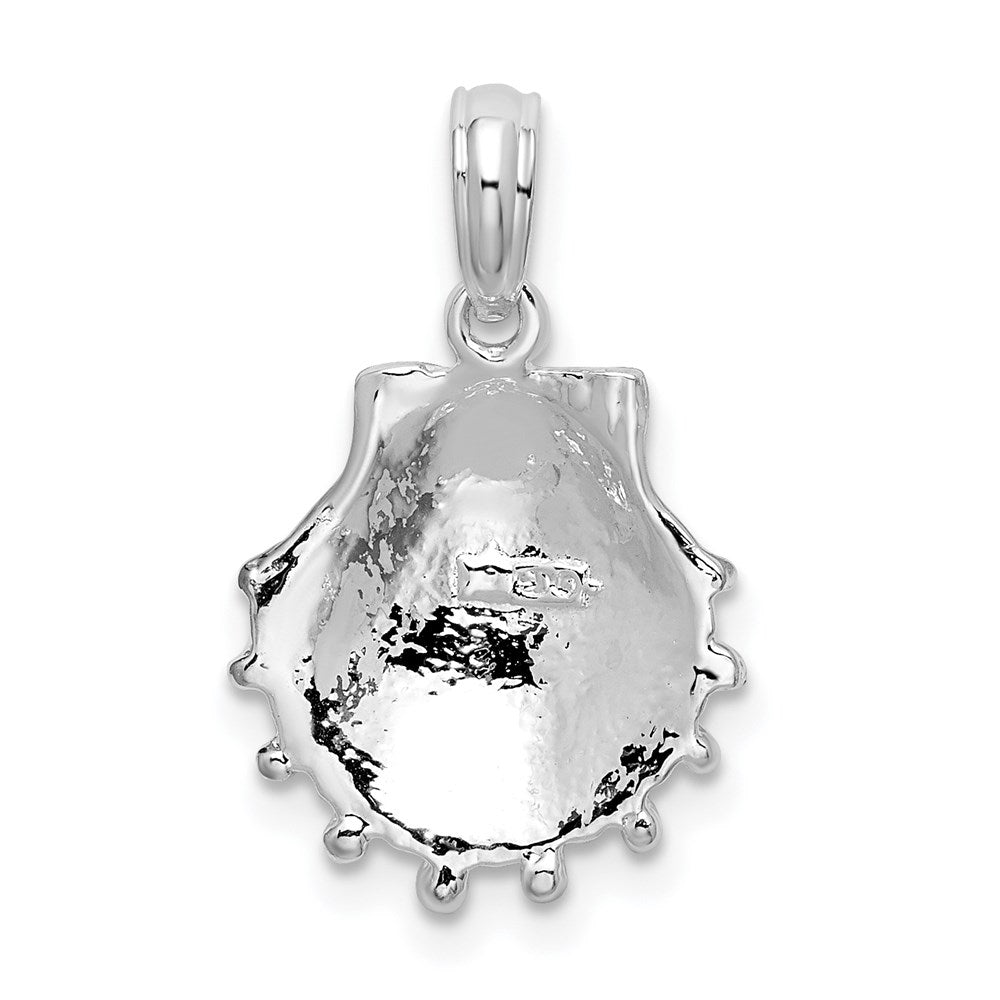 Million Charms 925 Sterling Silver Nautical Sea Life  Charm Pendant, Lion's Paw Shell
