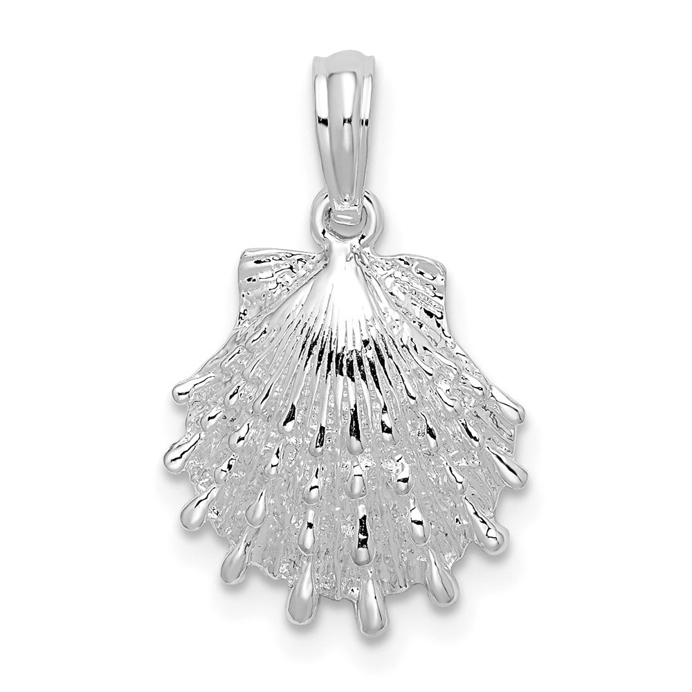 Million Charms 925 Sterling Silver Nautical Sea Life  Charm Pendant, Lion's Paw Shell
