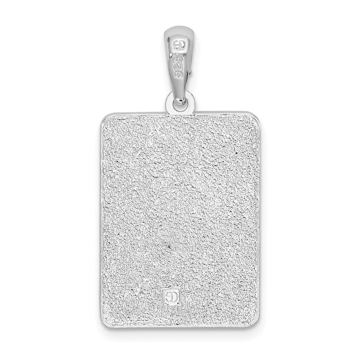 Million Charms 925 Sterling Silver Travel Charm Pendant, Mile Marker 0, Key West