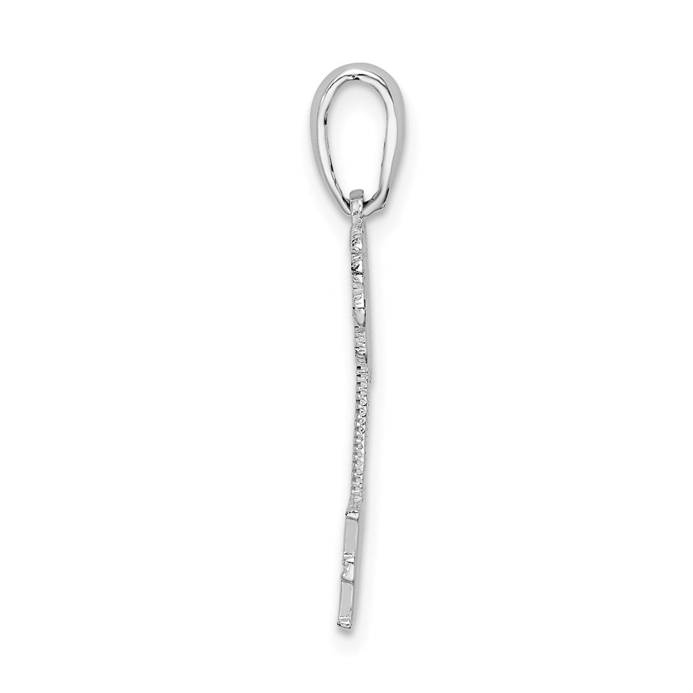 Million Charms 925 Sterling Silver Travel Charm Pendant, Small South Beach Under Palm Tree
