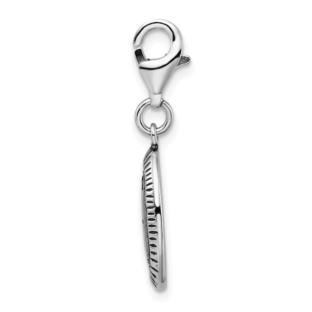 Million Charms 925 Sterling Silver Antiqued Spoiled With Lobster Clasp Charm