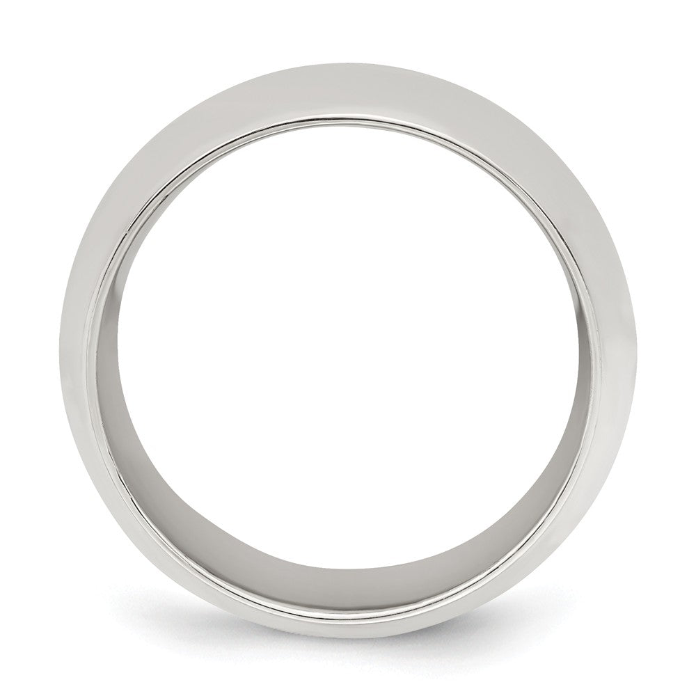 925 Sterling Silver 9mm Comfort Fit Wedding Band, Size: 10.5