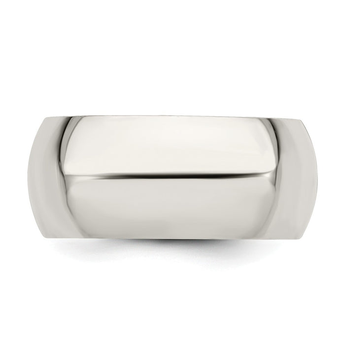 925 Sterling Silver, 9mm Comfort Fit Size 13 Wedding Band