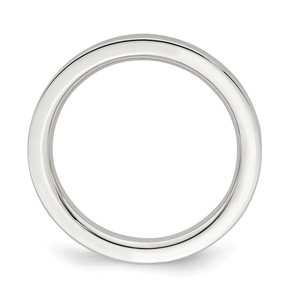 925 Sterling Silver, 2mm Comfort Fit Flat Size 11 Wedding Band