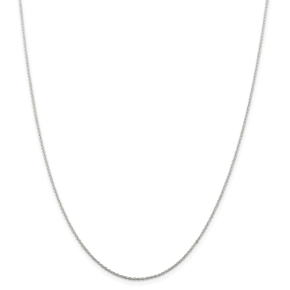 Million Charms 925 Sterling Silver 1mm Cable Chain, Chain Length: 20 inches