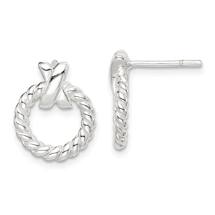 925 Sterling Silver Post Earrings,