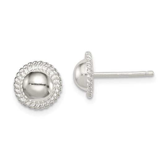 Stella Silver 925 Sterling Silver Earrings, 10mm x 10mm