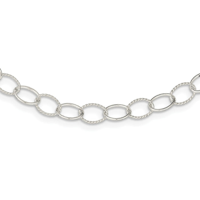 Million Charms 925 Sterling Silver Fancy Bracelet, Chain Length: 7.5 inches