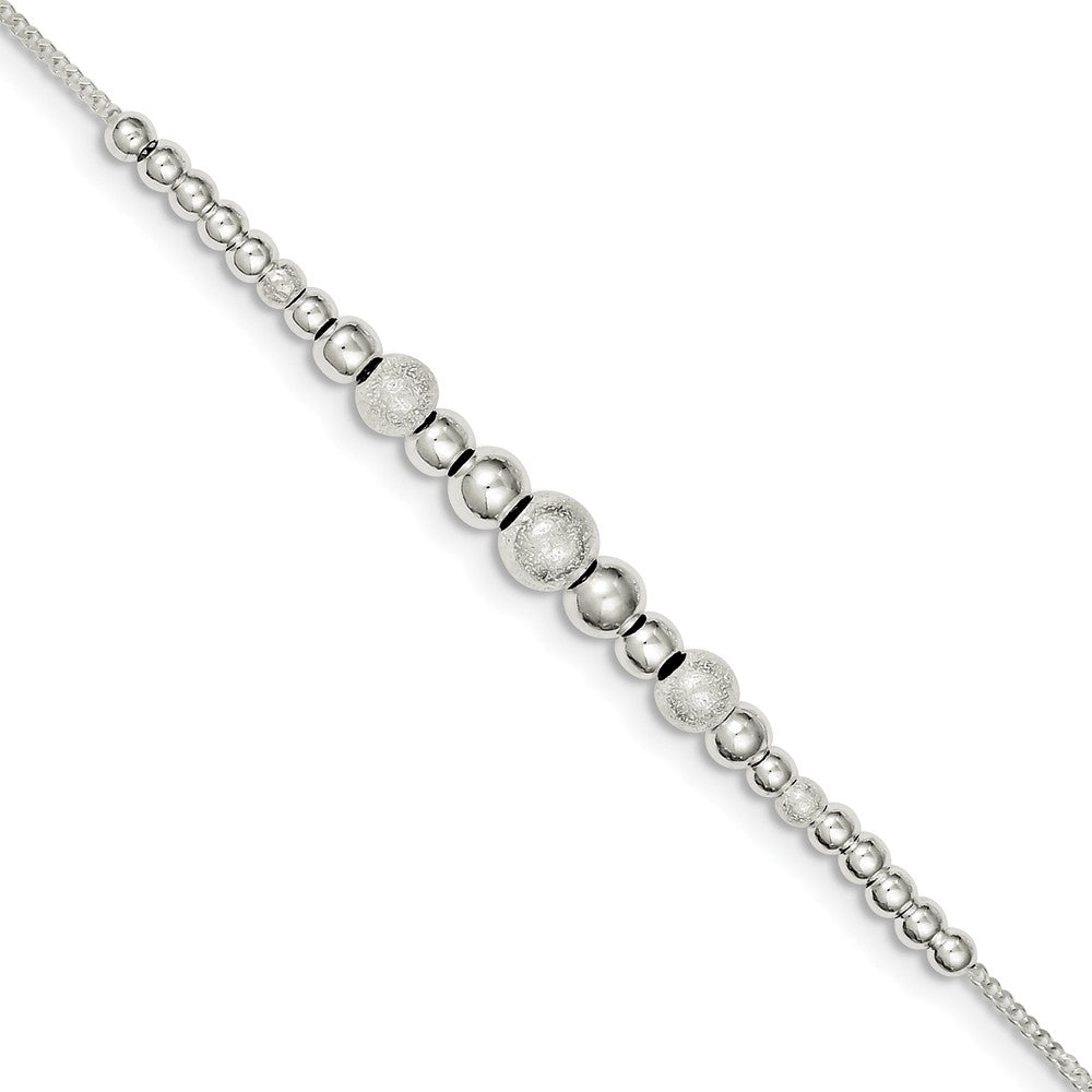 Million Charms 925 Sterling Silver Fancy Bracelet, Chain Length: 7.5 inches