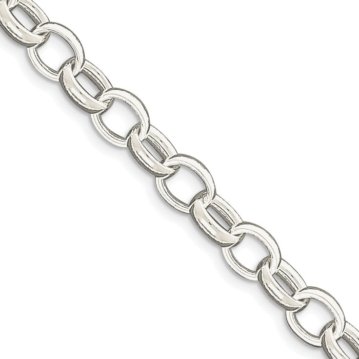 Million Charms 925 Sterling Silver 8.5inch Fancy Link Bracelet, Chain Length: 8.5 inches