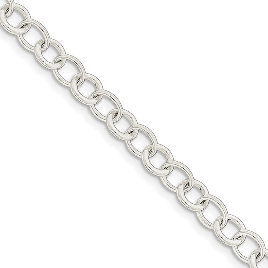 Million Charms 925 Sterling Silver 8.5inch Fancy Link Bracelet, Chain Length: 8.5 inches