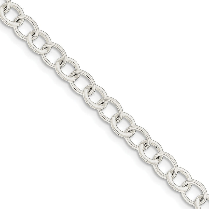 Million Charms 925 Sterling Silver 7.5inch Fancy Link Bracelet, Chain Length: 7.5 inches