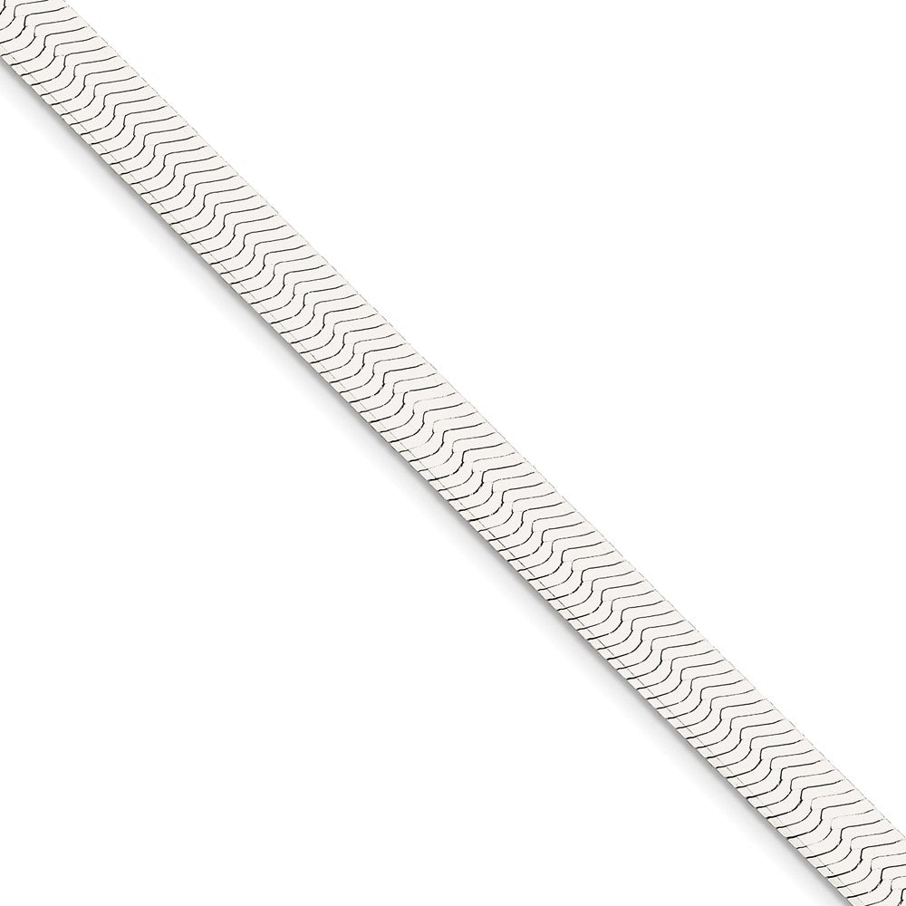 Million Charms 925 Sterling Silver 8mm Magic Herringbone Chain, Chain Length: 8 inches