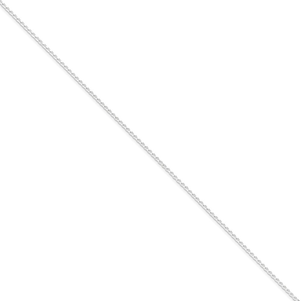 Million Charms 925 Sterling Silver 1.5mm Open Link Chain, Chain Length: 10 inches
