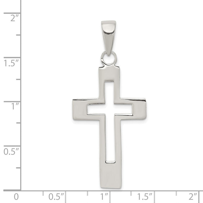 Million Charms 925 Sterling Silver Relgious Cross Pendant