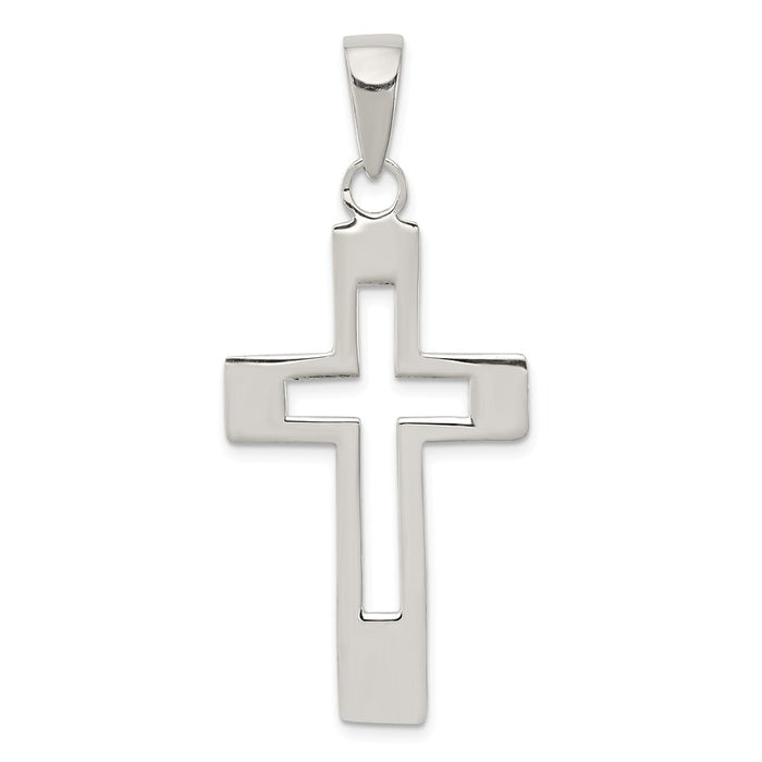 Million Charms 925 Sterling Silver Relgious Cross Pendant