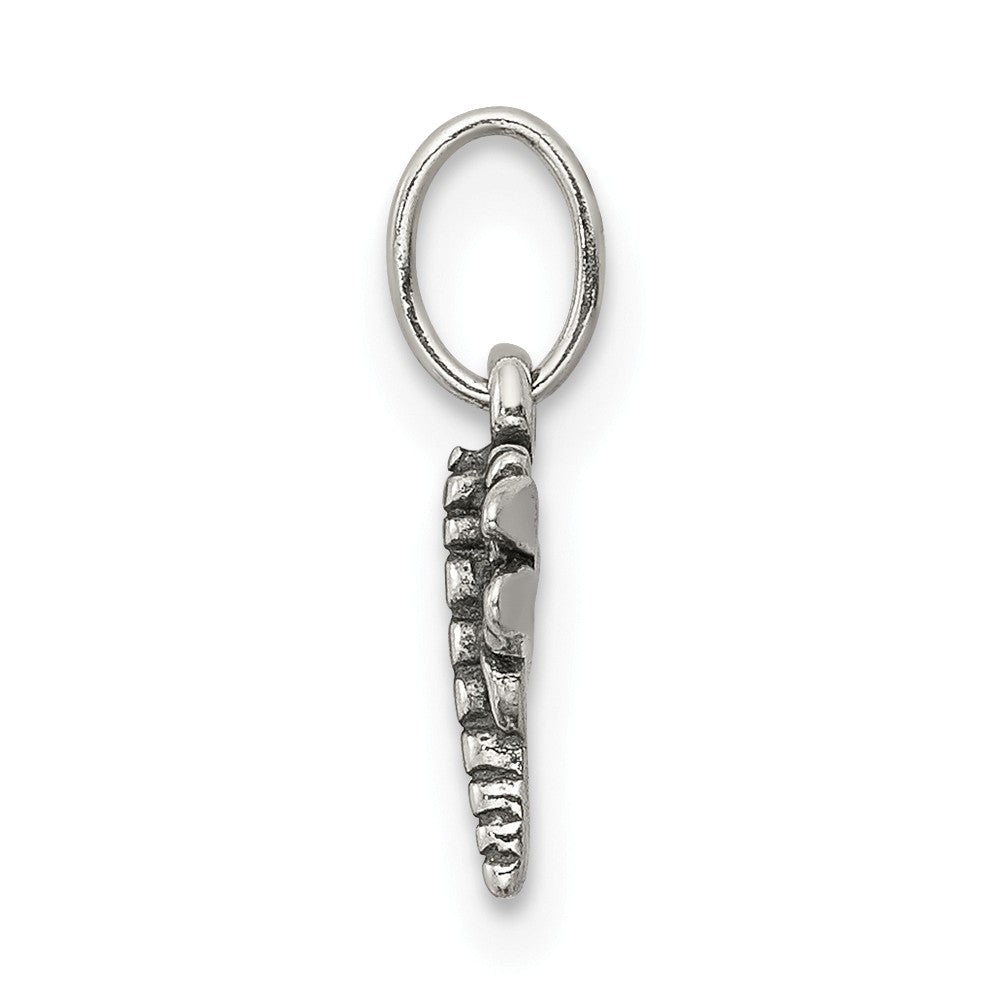 Million Charms 925 Sterling Silver Antiqued Dragonfly Charm