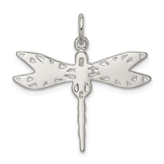 Million Charms 925 Sterling Silver Dragonfly Charm