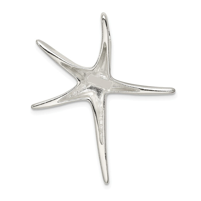 Million Charms 925 Sterling Silver Nautical Starfish Pendant