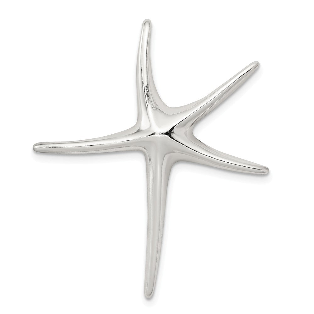 Million Charms 925 Sterling Silver Nautical Starfish Pendant