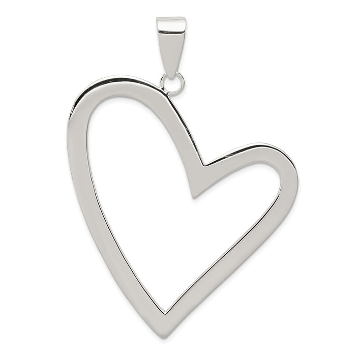 Million Charms 925 Sterling Silver Heart Pendant