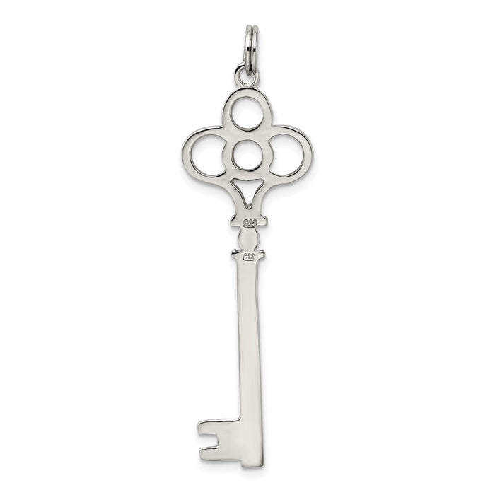 Million Charms 925 Sterling Silver Key Pendant