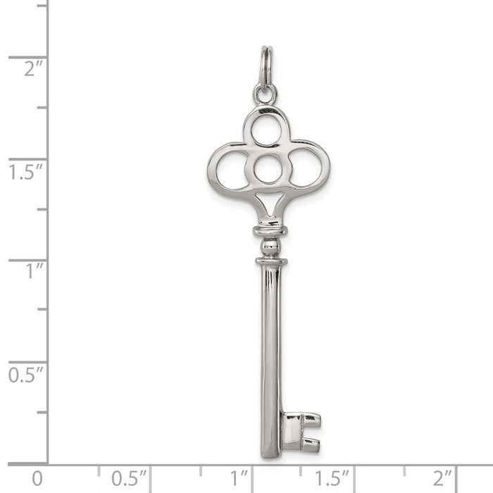 Million Charms 925 Sterling Silver Key Pendant