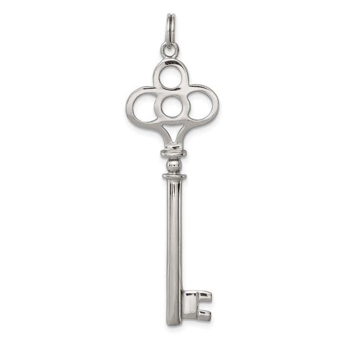 Million Charms 925 Sterling Silver Key Pendant