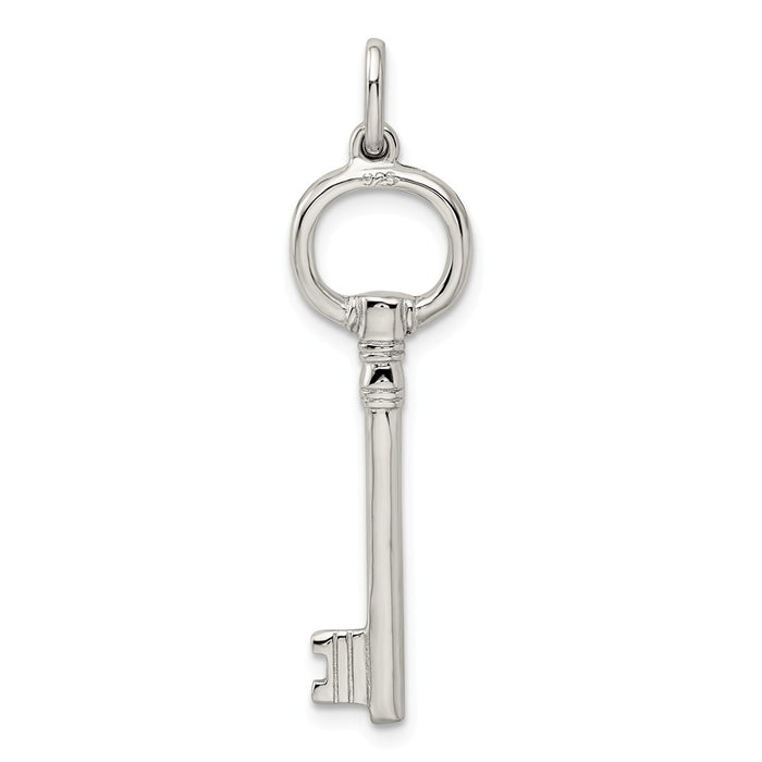 Million Charms 925 Sterling Silver Key Pendant