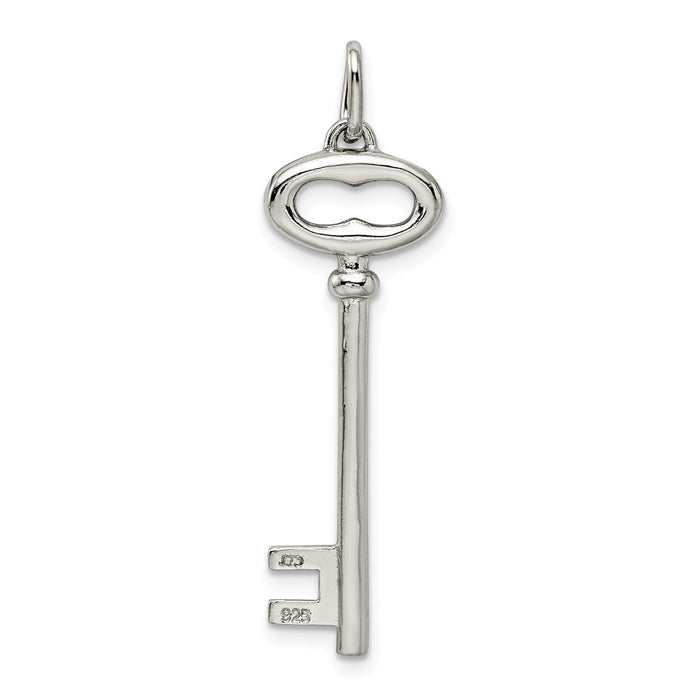 Million Charms 925 Sterling Silver Key Pendant