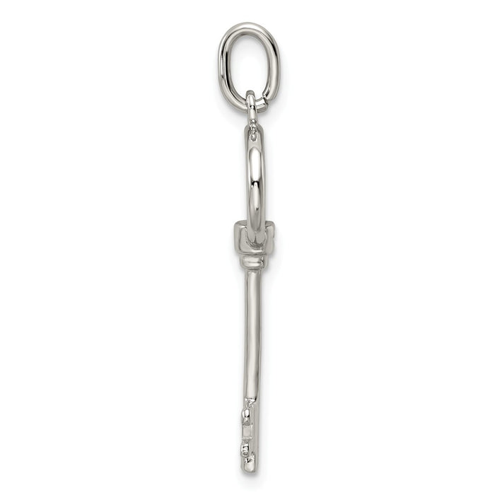 Million Charms 925 Sterling Silver Key Pendant