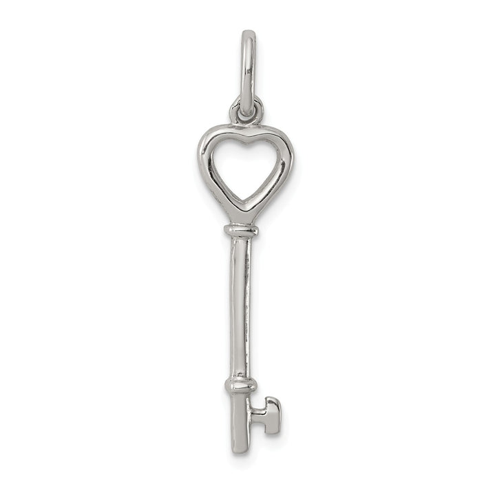 Million Charms 925 Sterling Silver Key Pendant