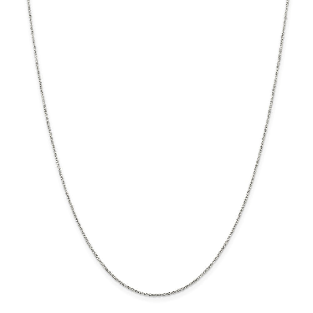 Million Charms 925 Sterling Silver 1.30mm Cable Chain, Chain Length: 16 inches