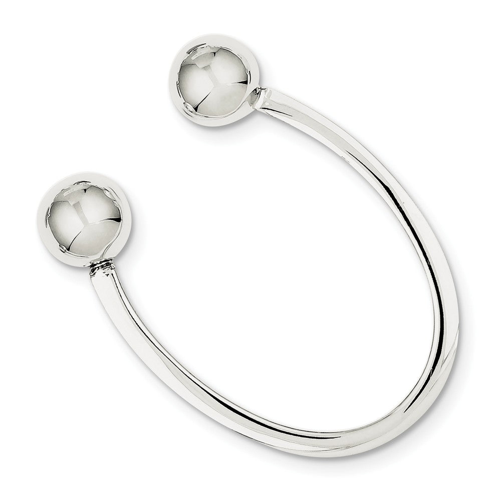 Occasion Gallery 925 Sterling Silver Key Ring