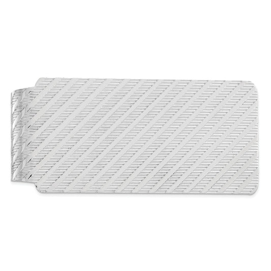Occasion Gallery, Men's Accessories, 925 Sterling Silver Rhodium-plated Money Clip