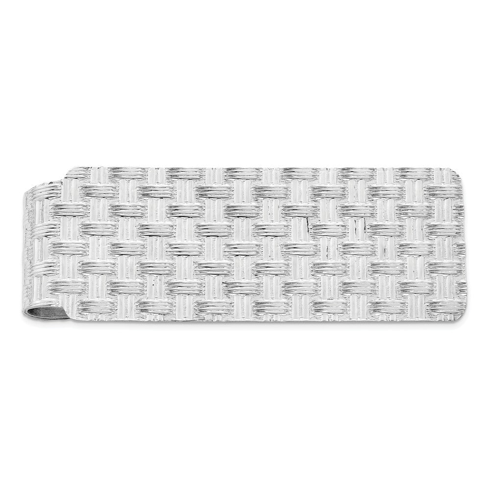 Occasion Gallery, Men's Accessories, 925 Sterling Silver Rhodium-plated Money Clip