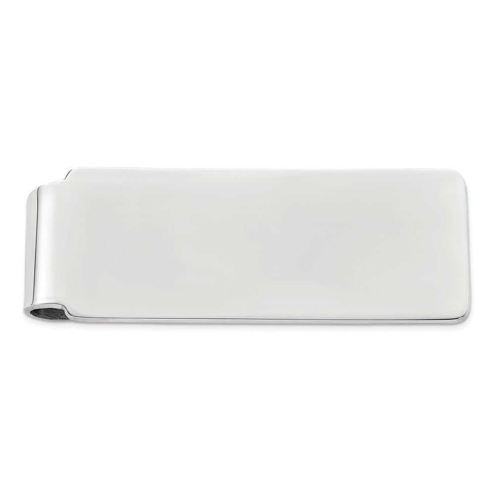 Occasion Gallery, Men's Accessories, 925 Sterling Silver Rhodium-plated Money clip