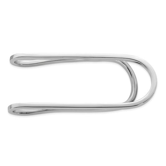 Occasion Gallery, Men's Accessories, 925 Sterling Silver Rhodium-plated Money Clip