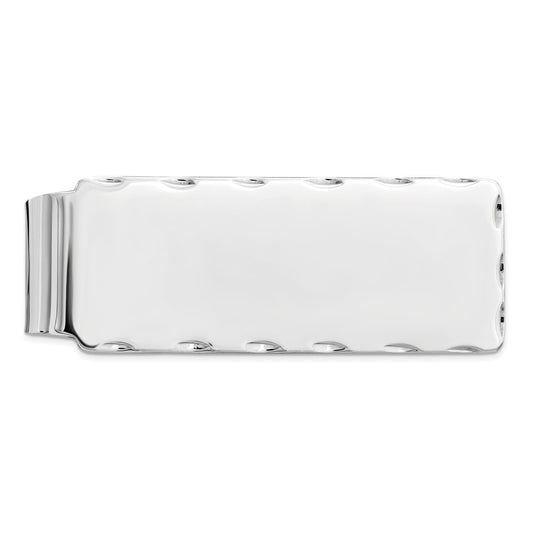 Occasion Gallery, Men's Accessories, 925 Sterling Silver Rhodium-plated Money Clip