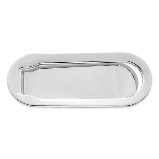 Occasion Gallery, Men's Accessories, 925 Sterling Silver Rhodium Plated Money Clip