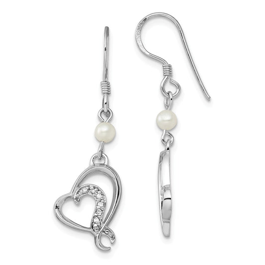Stella Silver 925 Sterling Silver A Gift For My Sister/ For My Bridesmaid Earrings, 36mm x 13mm