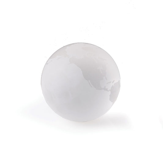 Occasion Gallery Clear Color 3" Acetate Etched Glass Globe Paperweight. 3 L x 3 W x  H in.