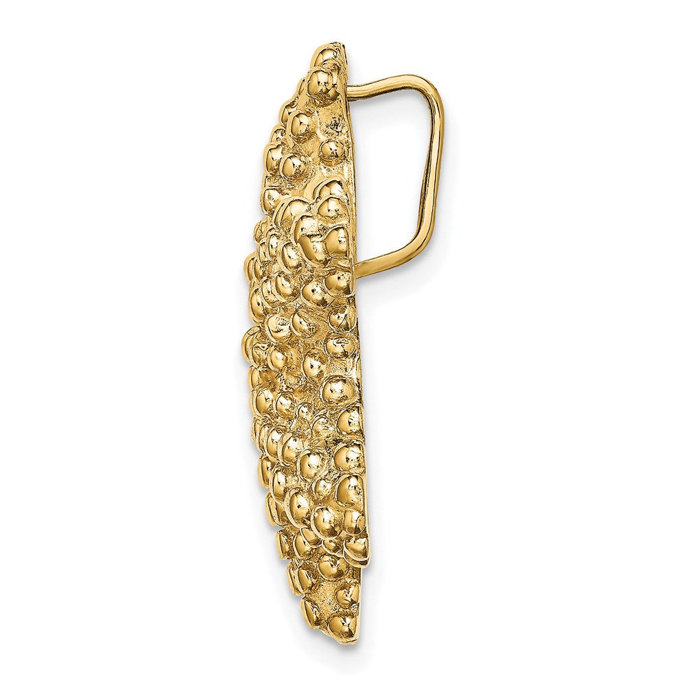 Million Charms 14K Yellow Gold Themed Beaded Nautical Starfish Slide