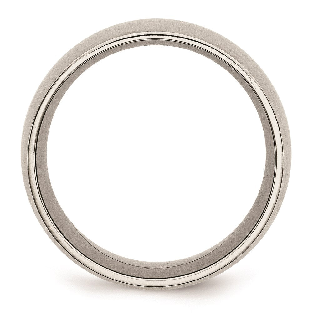 Unisex Fashion Jewelry, Chisel Brand Stainless Steel 12mm Brushed Ring Band