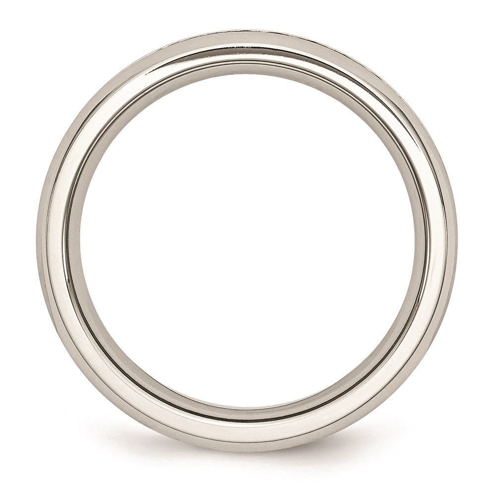 Women's Fashion Jewelry, Chisel Brand Stainless Steel 4mm November Yellow CZ Ring