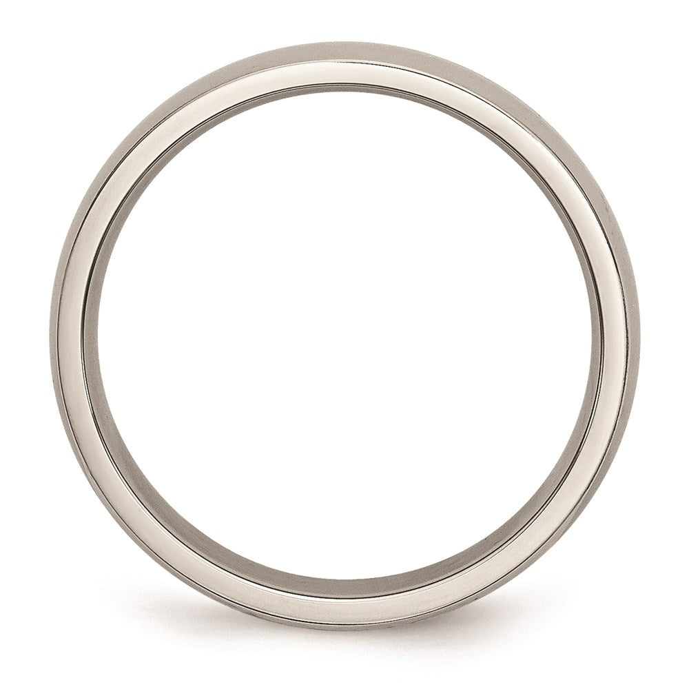 Unisex Fashion Jewelry, Chisel Brand Stainless Steel 4mm Polished Ring Band