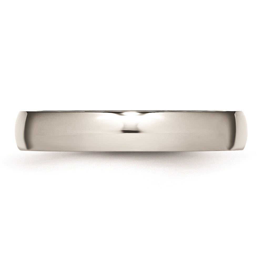 Unisex Fashion Jewelry, Chisel Brand Stainless Steel 4mm Polished Ring Band